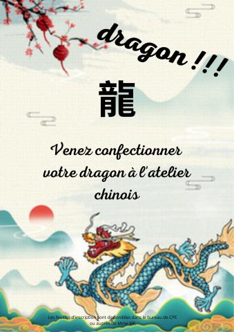 Dragon - Atelier Chinois