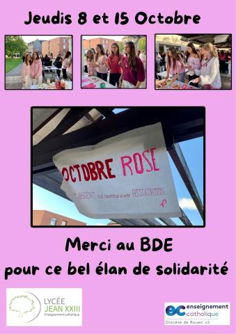 Octobre Rose