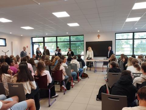 Rentrée 2025 des secondes - Lycée Jean XXIII