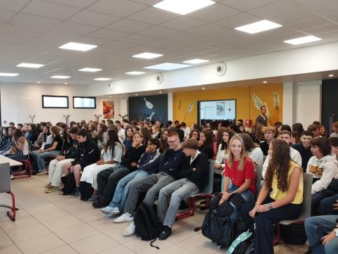 Rentrée 2025 des secondes - Lycée Jean XXIII