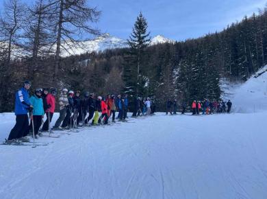 Séjour au ski des élèves de seconde option "Sport" - janvier 2026